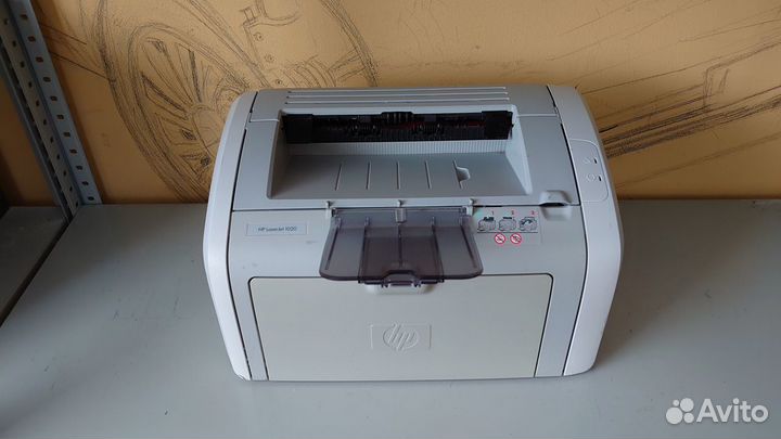 Принтер лазерный HP LJ 1020 Готов к работе