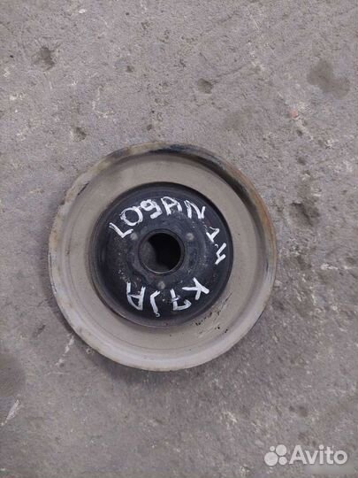 Шкив коленвала K7JA Renault Logan sandero