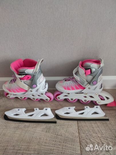 Роликовые коньки 2 в 1