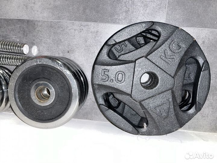 Гантели (штанги и диски) и другие тренажеры