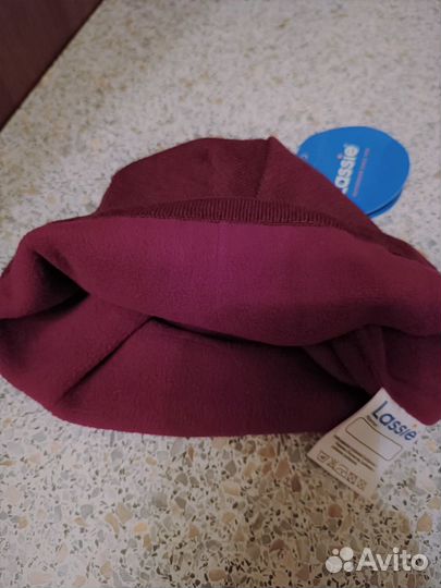 Новая шапка на флисе 54-56 зима Lassie