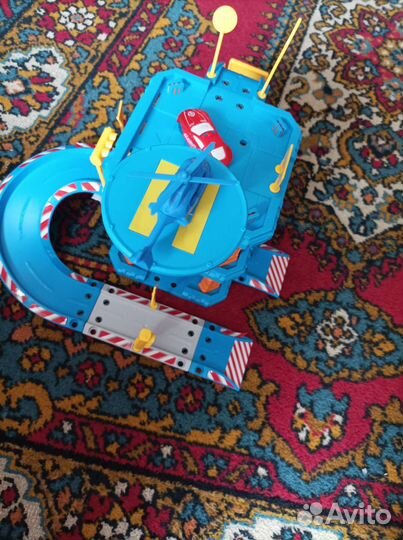 Трек конструктор полицейский участок