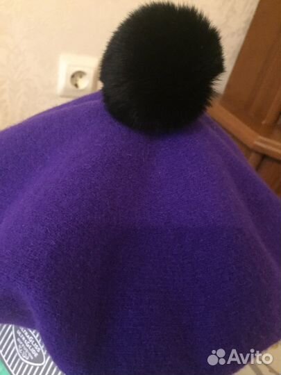 Берет стильный 100 шерсть Новый