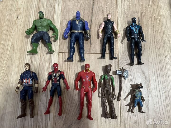 Набор мстителей около 12см