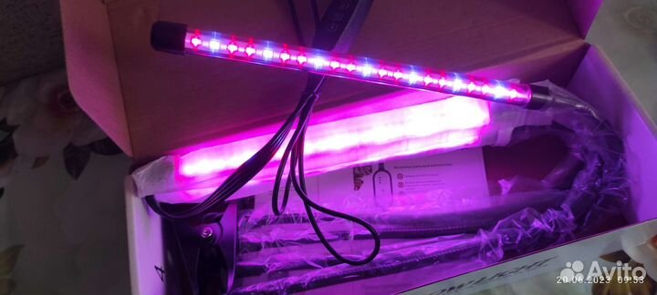 Фитосветильник на прищепке (4 лампы)
