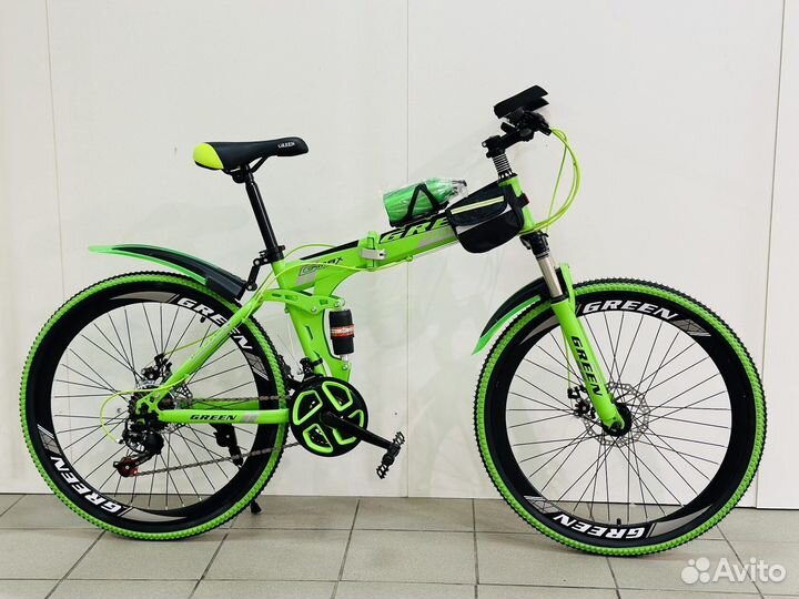Велосипед складной на литых дисках