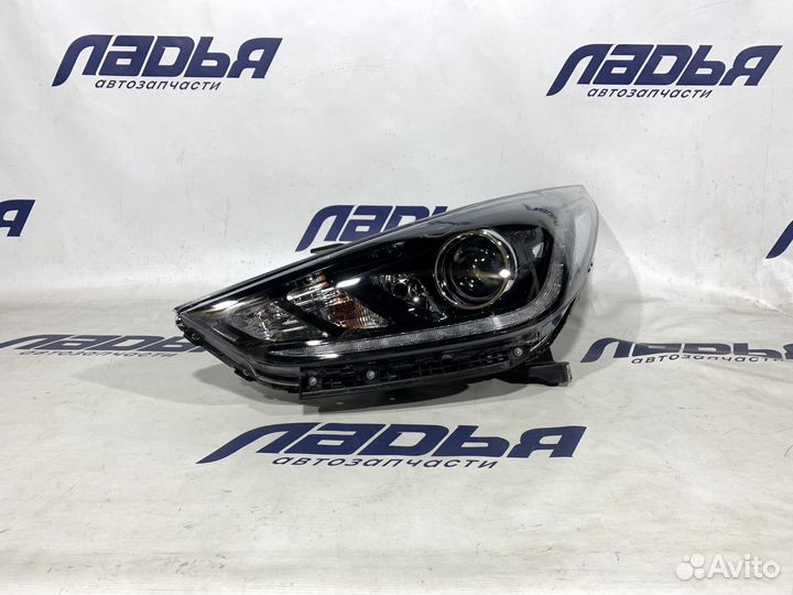Фара Hyundai Solaris(17) правая линза