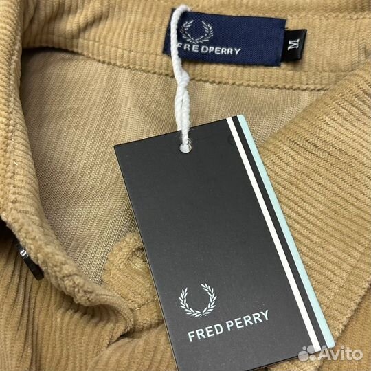 Рубашка вельветовая fred perry