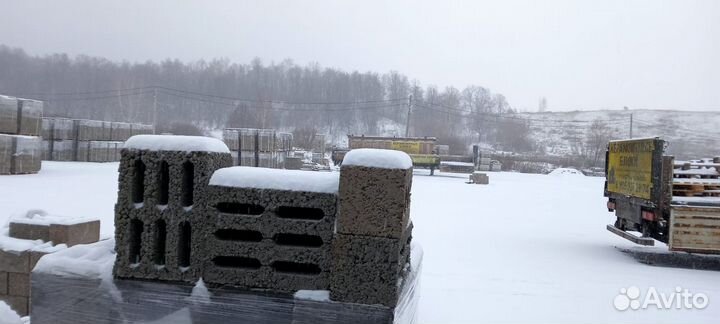 Блок керамзитобетонный nord5