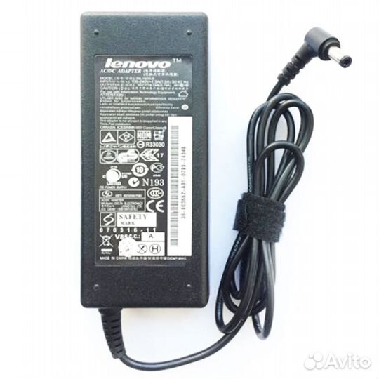 Блок пит. lenovo 19V 4.74A 5.5x2.5. Отп. в регионы