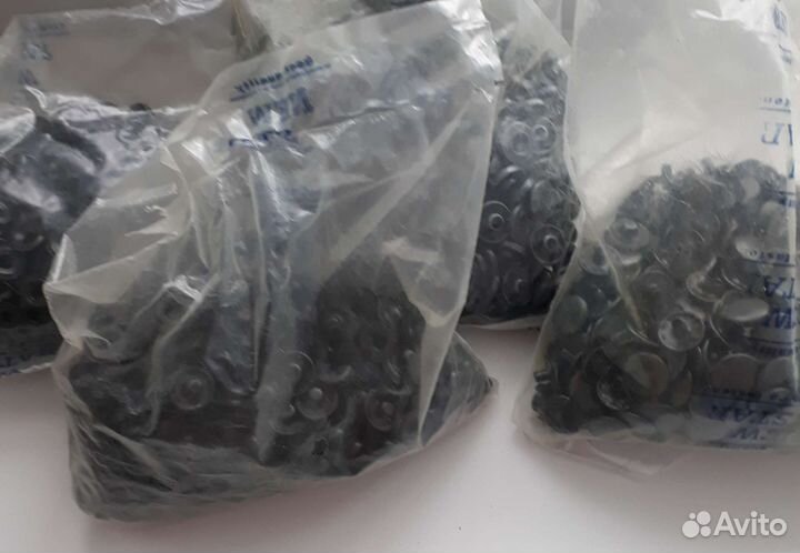 Кнопки курточные альфа (100шт.)