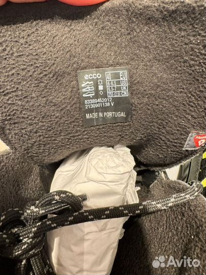 Кроссовки зимние ecco