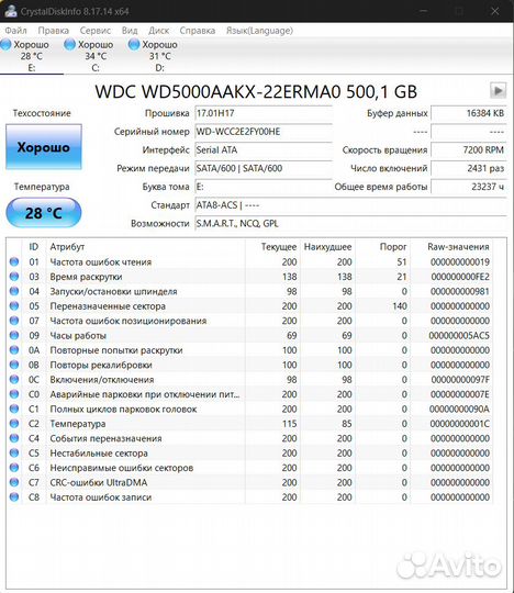 Жёсткие диски (hdd) 320/500 Gb