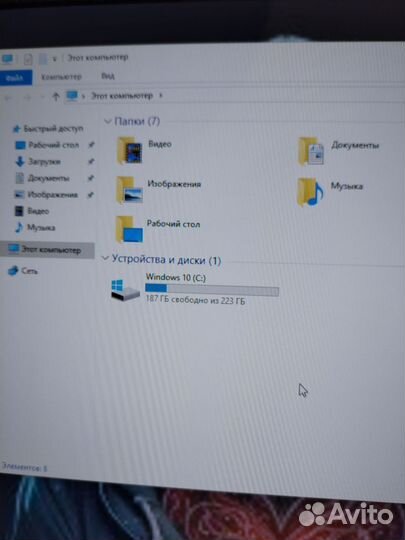 Моноблок Acer aspire c22-720 8/240 ssd