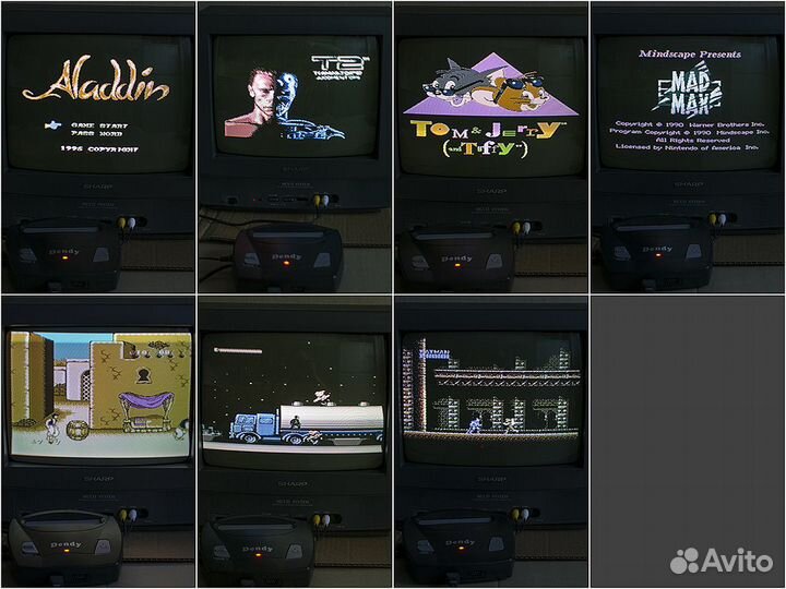 Приставка Dendy Master 8-bit 255 игр работает