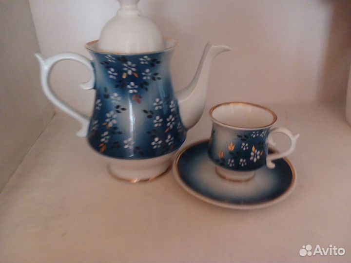 Кофейный сервиз завод Возрождение Бронница