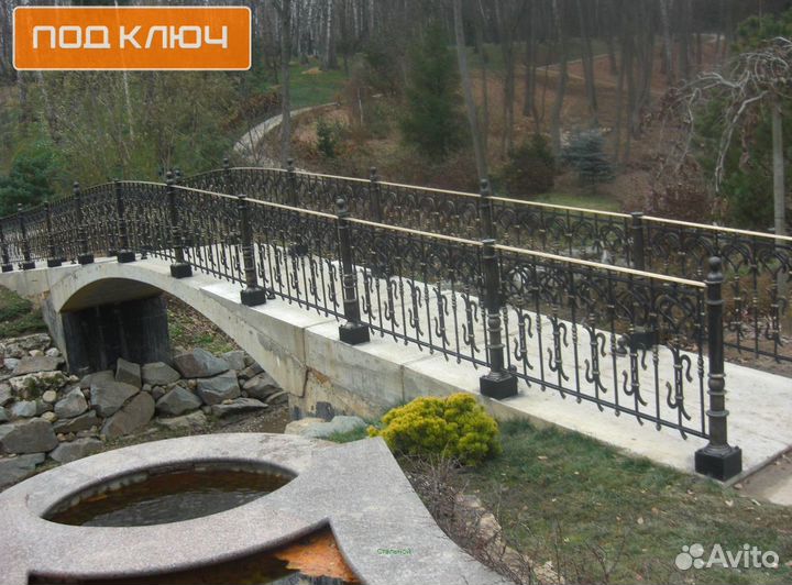 Перила кованые для лестниц на заказ