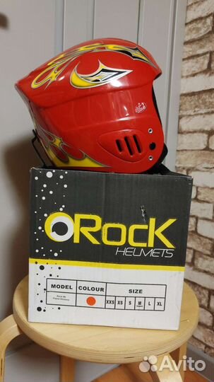 Шлем горнолыжный детский Rock