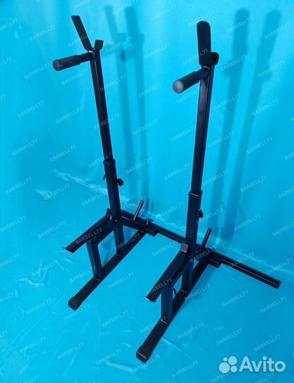 Стойки для жима штанги и скамья универсальная