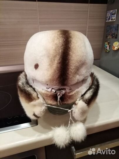 Шапка норковая женская