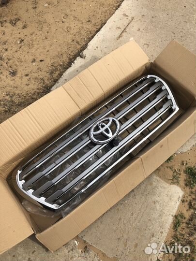 Хром трубы обвес Land cruiser200