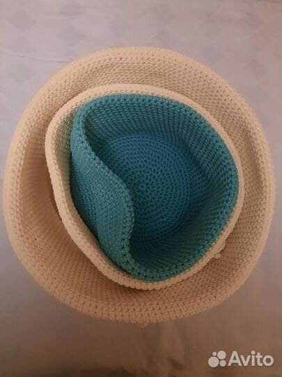 Вязаные корзины из икеи