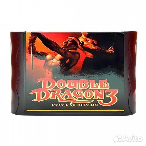 Картридж Sega double dragon 3