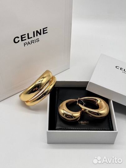 Серьги премиум качества Celine