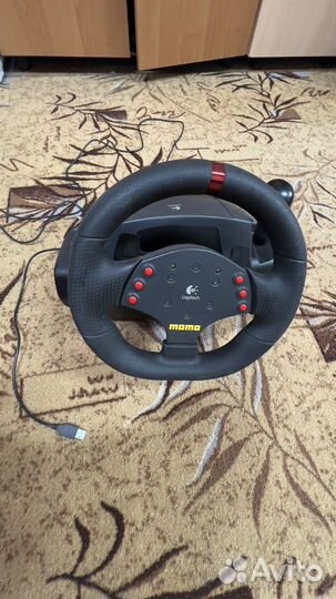 Игровой руль logitech momo racing 900