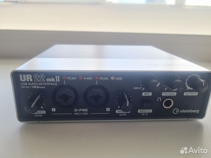 Внешняя звуковая карта Steinberg ur22mkll