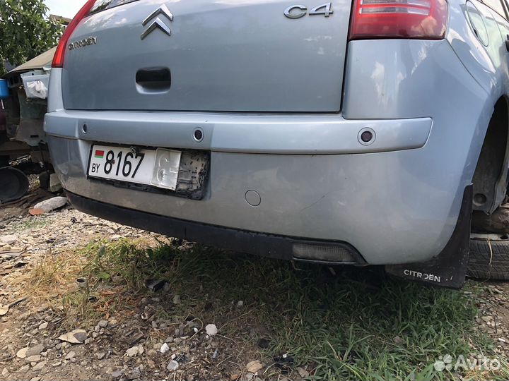 Задний бампер citroen c4
