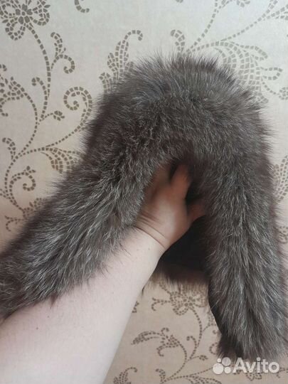 Шапка из чернобурки