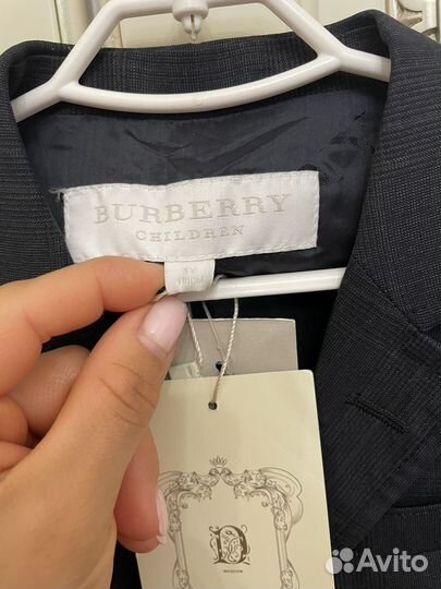 Пиджак для мальчика Burberry 110 оригинал