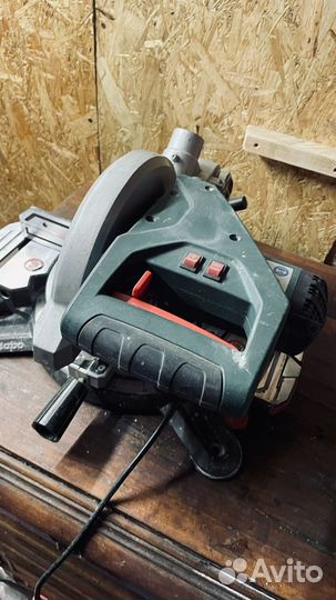 Торцовочная пила metabo ks 216 m
