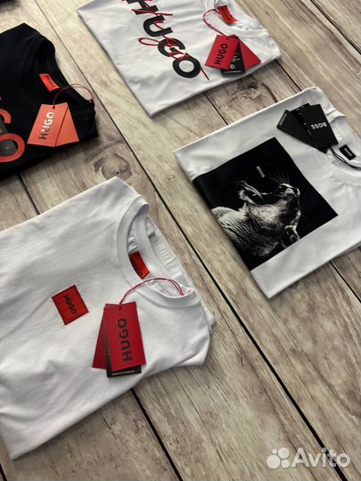 Футболка Hugo Boss хлопок LUX мужская