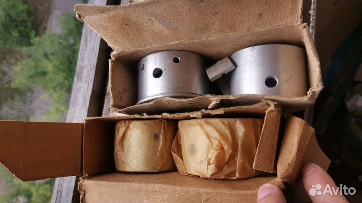 Вкладиши коренные, кольца, прочее на заз 968 СССР