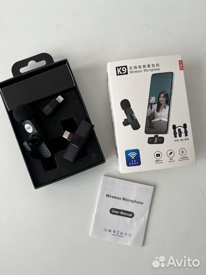 Микрофон петличный беспроводной