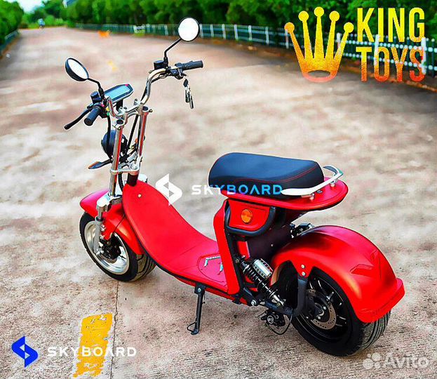 Электроскутер Citycoco SkyBoard BR4000 fast