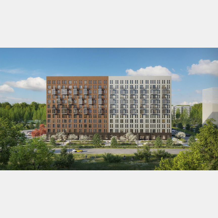 2-к. квартира, 49,4 м², 5/12 эт.