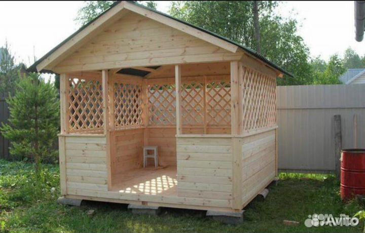 Беседка для дачи