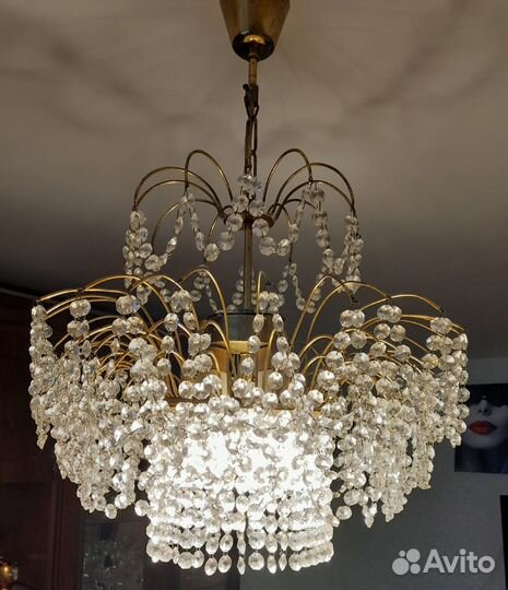 Люстра хрустальная чехия богемия jablonec