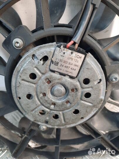 Вентилятор радиатора Opel Astra хэтчбэк 5 дв. 1.7