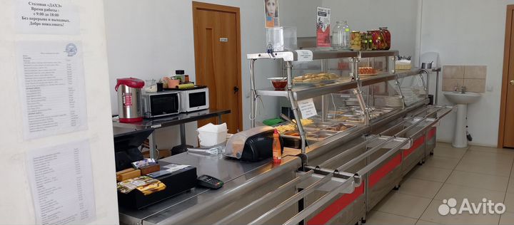 Столовая дахэ в Даховской на Пятёрочке второй этаж