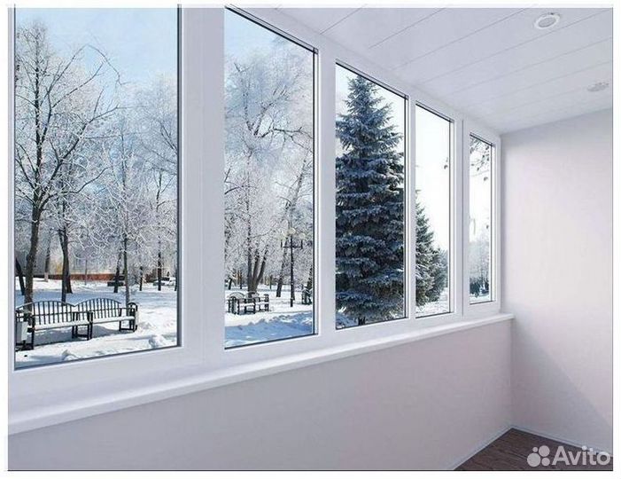 Остекление балконов и лоджий, отделка балкона