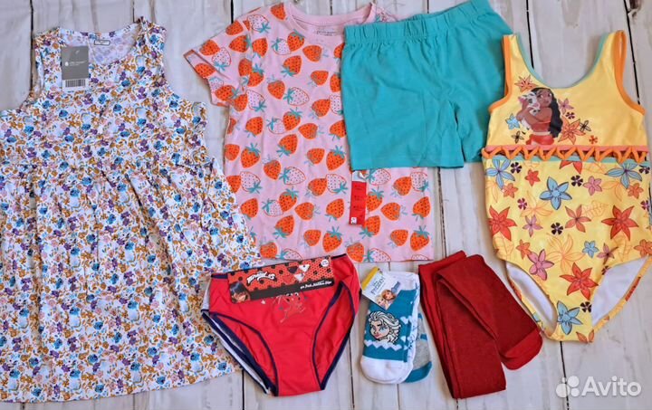 Новые вещи пакетом 122/128