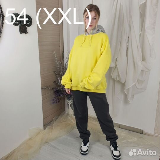 Худи с флисом 7986