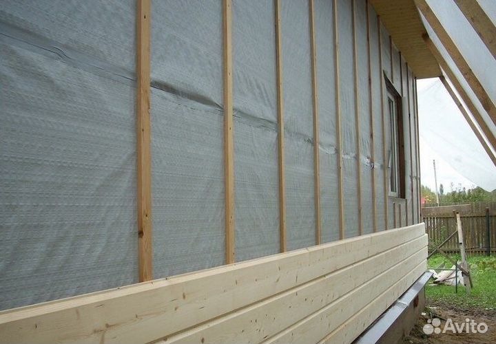 Имитация бруса, разное сечение 17х146х2000, ав