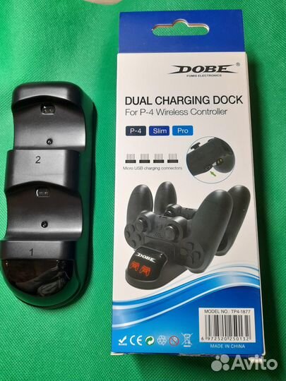 Док станция Зарядка для джостика PS4