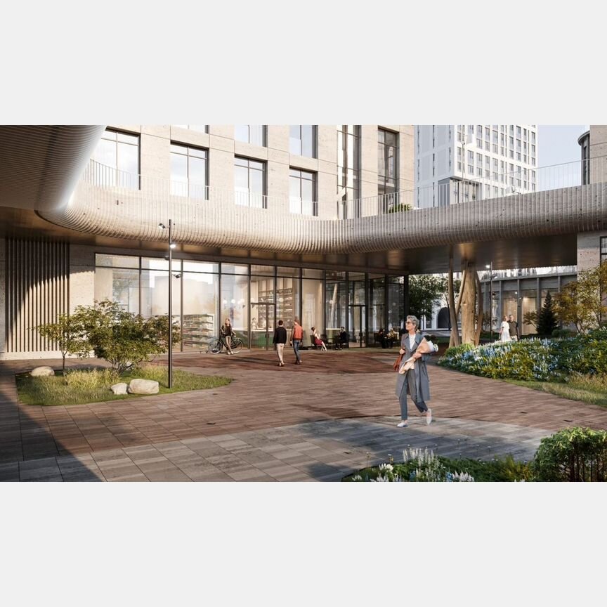 3-к. квартира, 74,5 м², 12/17 эт.