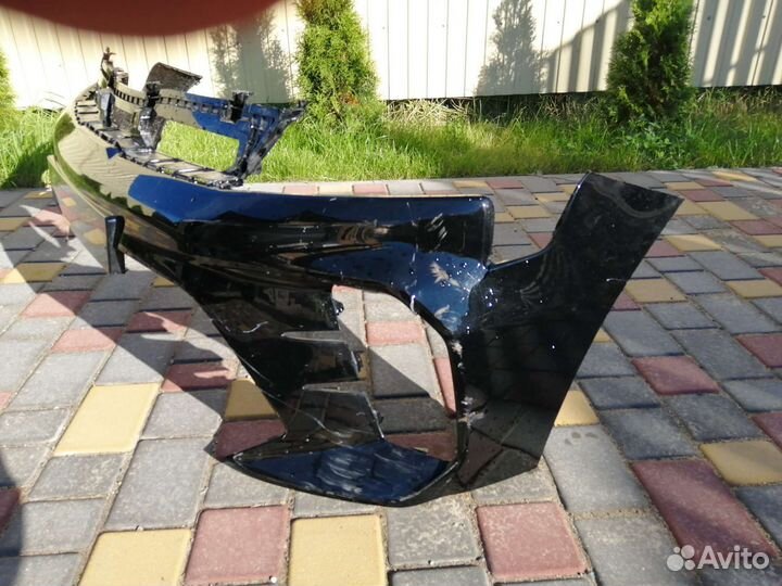 Бампер передний киа рио Х 4 Рестайлинг 2021г